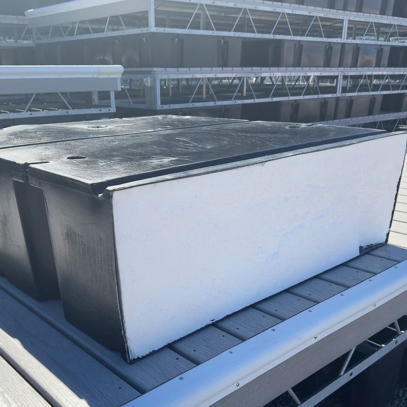 Core of a poly float box