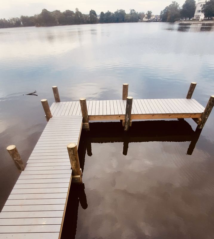 Pier and dock by Hastings Marine Construction